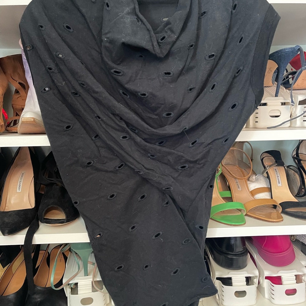 Rick Owens cotton twisted top